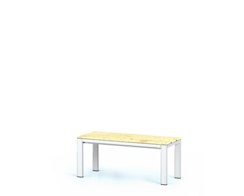 Benches with spruce sticks -  basic version 420 x 1000 x 400